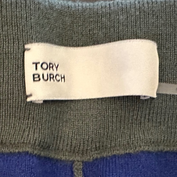 EUC! Tory Burch Sport Double Face Wool Jogger - Size S - Winter Olive - Picture 6 of 9